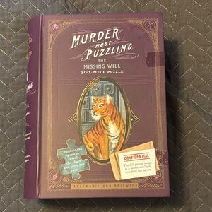Murder Most Puzzling 500-Piece Puzzle